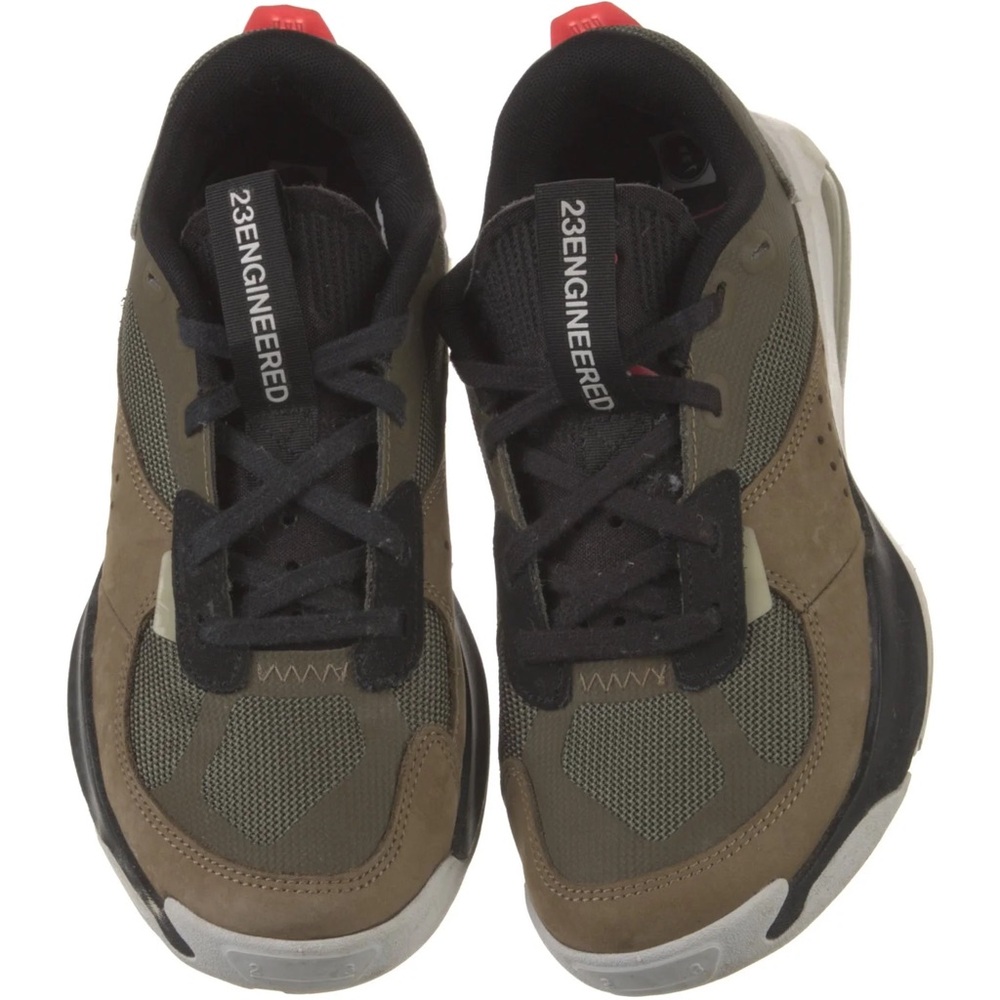 Jordan Men’s Air 200E Olive Sneaker good condition DC9836 261 size 12